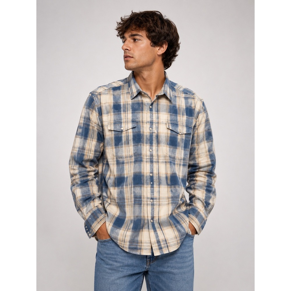 WRANGLER WESTERN WEAR SHIRT SIZE XL | B1